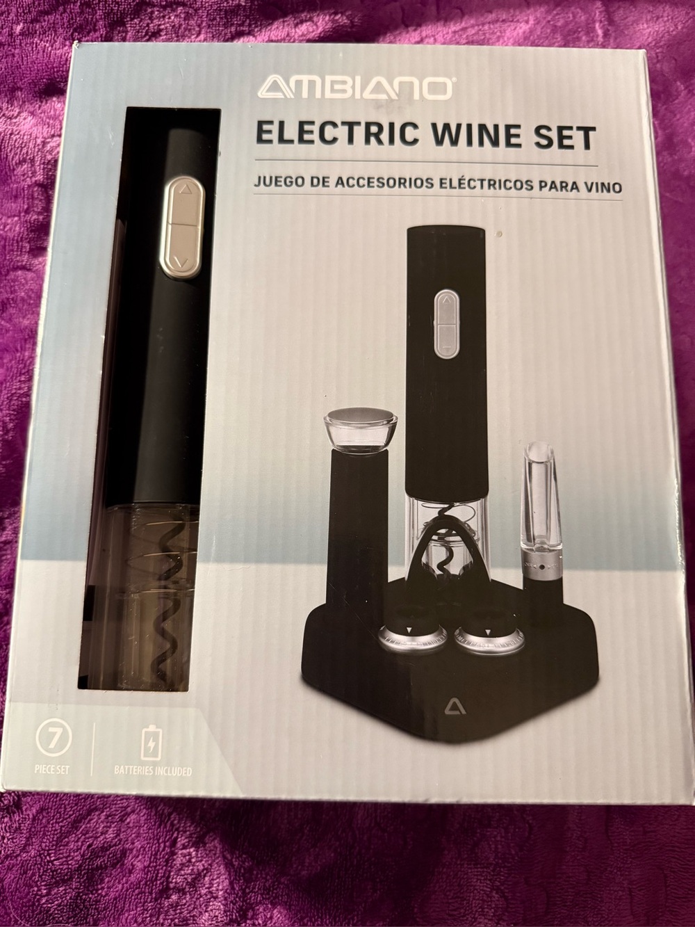 Electric Wine Set - NEW- Ambiano